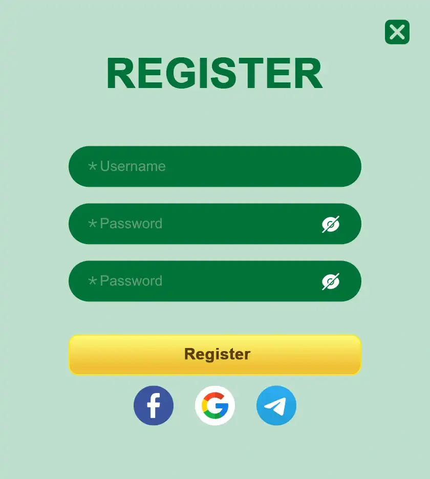 JL1 sign up form with simple steps for new account registration